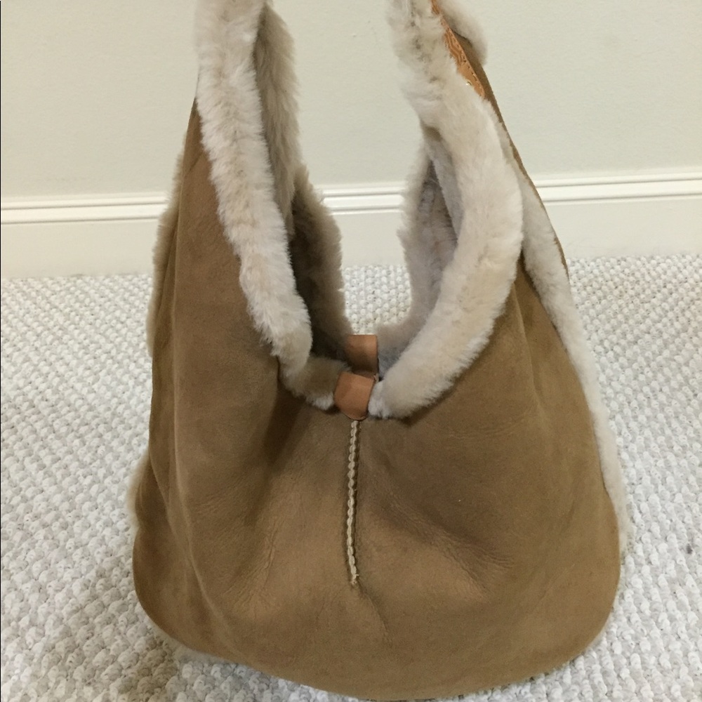 UGG Sheepskin lined purse